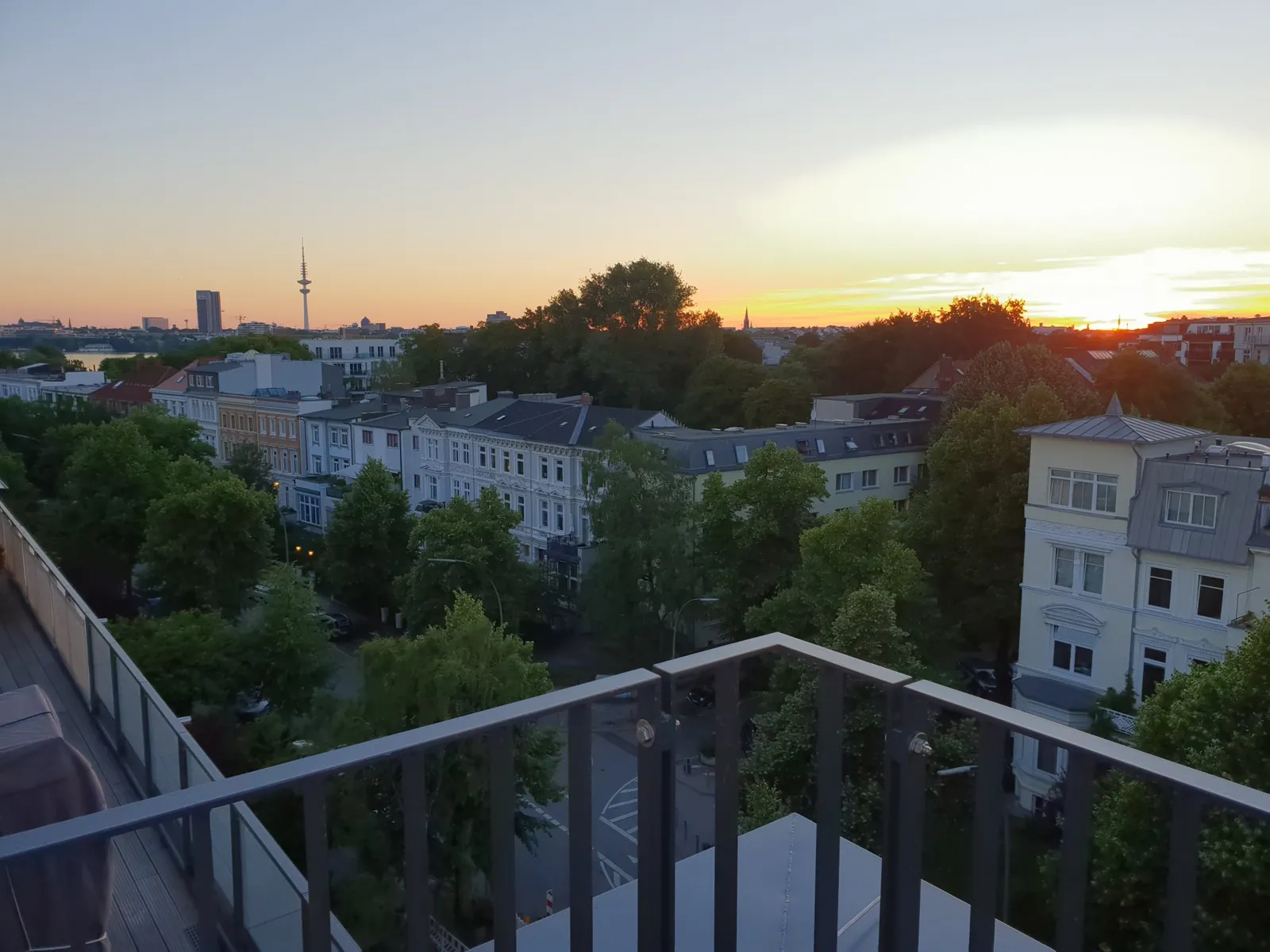 Blick über Hamburg